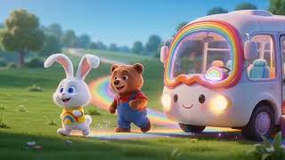 The Magic Rainbow Bus 🌈🚌 | Fun Musical Adventure for Kids