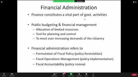 Public administration Lecture 4 css NOA