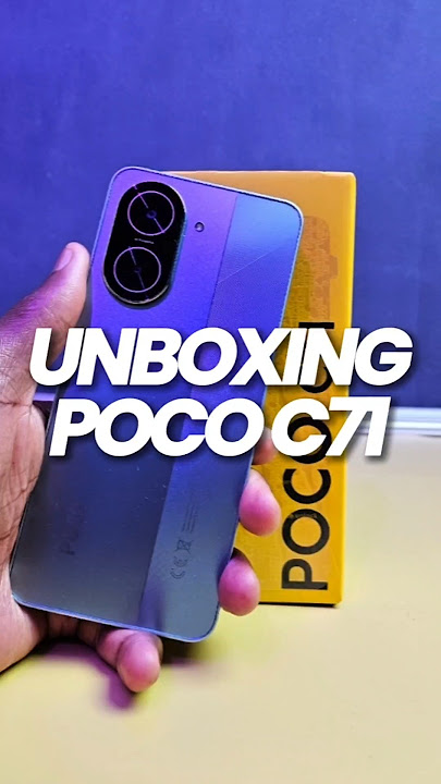 💥 Poco C71 Unboxing & First Look 🔥 #pocoC71 #review #techwithshaman #shorts