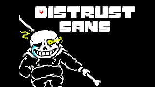 Underswap Distrust Sans Fight - Scratch