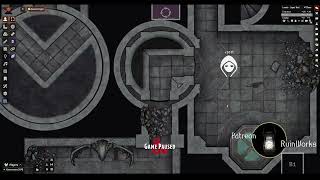 RuinWorks - Dragon Crypt - Foundryvtt Scene