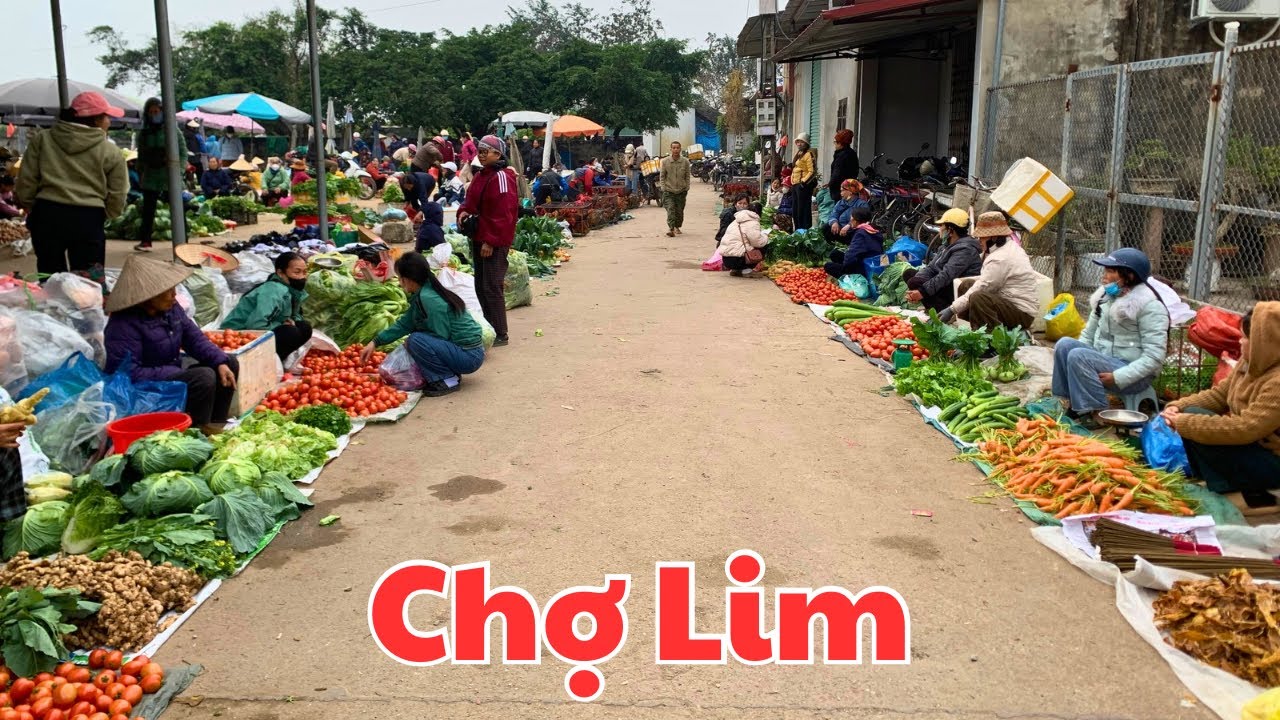 Nhộn Nhịp Phiên Chợ Lim Những Ngày Cuối Năm.