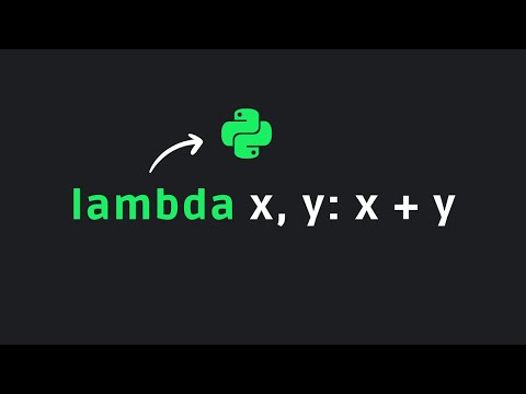 Aprende LAMBDA en Python | Python 101