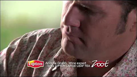 Andrew Grubb TV Wine Expert For Liptons on Zoot Re...
