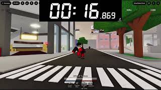 Seeing how long emote can run across to the edge of the map