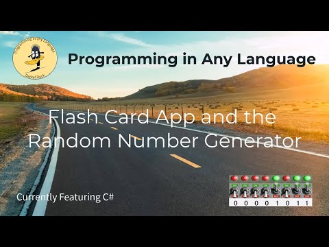 Flash Cards Randomize Flash Card App and the Random Number Generator - YouTube