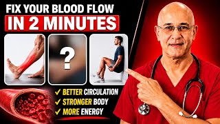 4 Seated Exercises to Instantly Fix Poor Leg Circulation — Doctor Demonstrates
