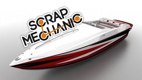 Scrap Mechanic - Piston Powered Speed Boat