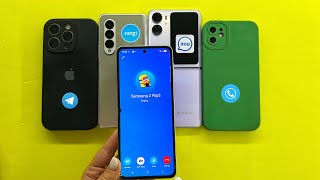Social Media Telegram+Zangi+IMO+SkyPhone Samsung Galaxy Z Fold3, Z Flip3, IPhone, OPPO Find 2N Flip