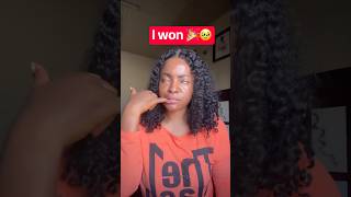 I won 😂😁#fypiviral #funny #comedy