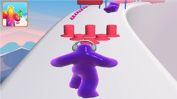 Blob Runner 3D ! All Levels Gameplay android, ios (Level 127-130)