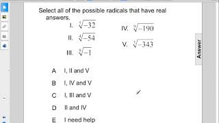 Celebrity Algebra2 Rad Funcs Cube Roots Q72 Profile