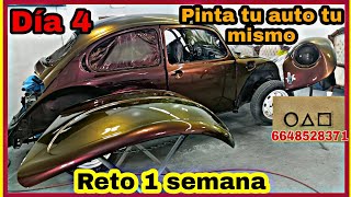 pinta tu auto tu mismo facilmente (día 4)