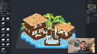 A Look Around My Maldives Water Villa - My Bricklink Designer Program Series 5 Submission