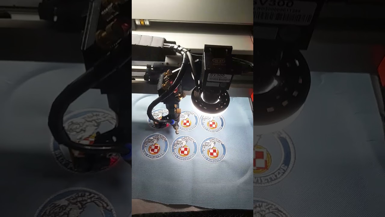 wycinanie naszywek dla sił powietrznych fabryka hafu opole