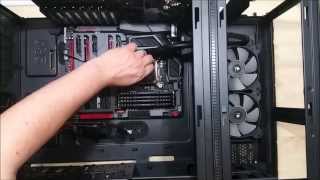 CORSAIR Hydro Series H100i CPU Cooler  How To Build PC Gaming  Install