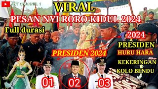 Kedatangan NYI RORO KIDUL ‼️ labuhan pantai selatan, pantai ngliyep malang bawa pesan penting 2024