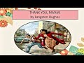 Understanding 'Thank You, Ma'am' by Langston Hughes