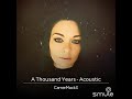 A thousand years (cover)