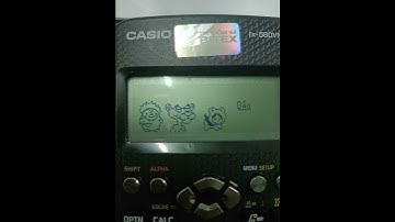 Vẽ trên casio 580 tác phẩm mới của tui =))) #580vnx #casio #casio580vnx