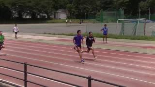 20160710 100m ① 西田さん