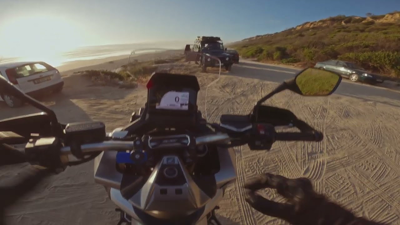 Honda XADV 750 with Termignoni for a Breathtaking Sunset Ride