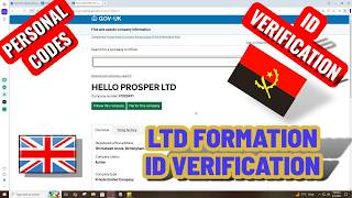 How to Register a UK Limited Company from Angola with Identity Verification (2026) | Complete Guide