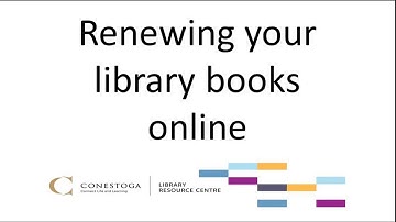 How to Renew Your Library Books Online