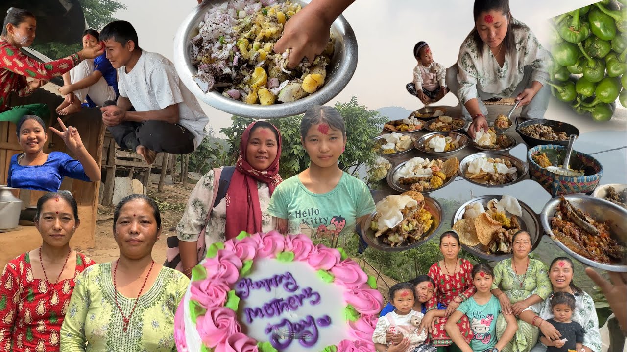 आमा औशी मा भब्य तरिकाले मनाएर घर फर्किदा हावाहुरी ले सातो लगियो #villagevlog ~min joi