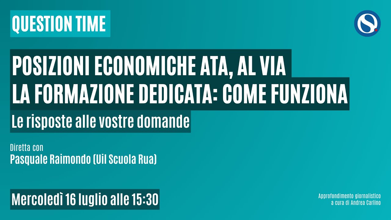 Posizioni economiche ATA, al via la formazione dedicata: vi spieghiamo come funziona