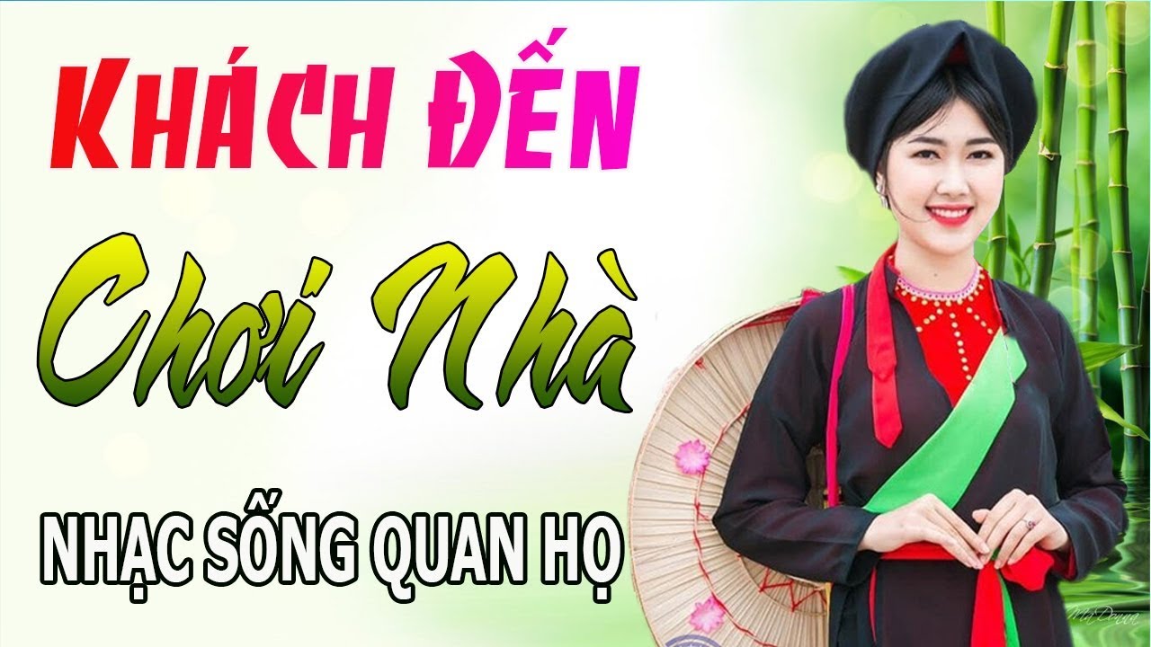 Liên Khúc Nhạc Sống Quan Họ Bắc Ninh Khách Đến Chơi Nhà. Hay Mê Mẩn Đằm Thắm Mộc Mạc Thôn Quê.