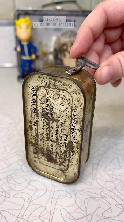 Opening 80 Year Old Survival Candy from a Fallout Shelter!