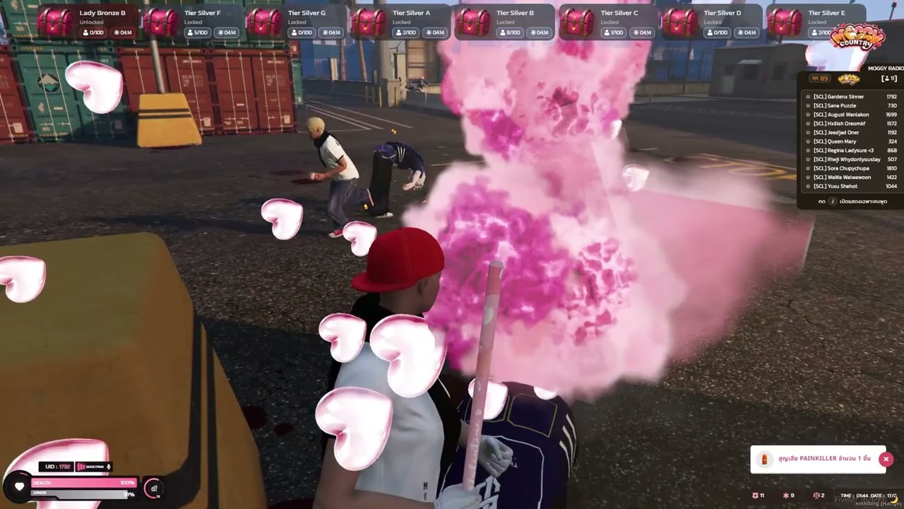 เอาไว้ดูตอนกินข้าว #fivem #gardenx #gta #sinner #scottlady #moggy #moggycountry