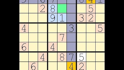 How to Solve Washington Times Sudoku Difficult  September 12, 2023