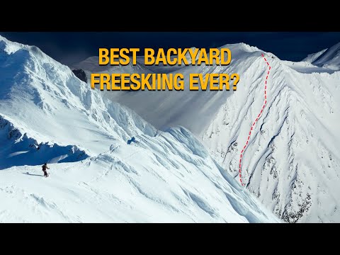 "Lowest Hanging Fruit" - 1200 Vertical Meters of Freeride Terrain Right Out The Front Door!