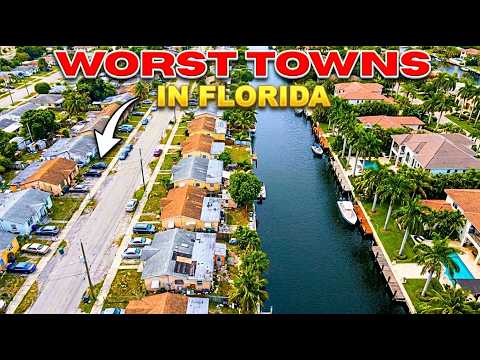 These 10 Florida Towns Have the Worst Reputation in Florida