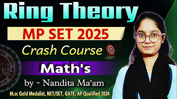 Mp set maths class | Ring theory mp set | mp set 2025 | mpset 2025