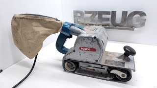 Bosch Belt Sander model 1270, 4x24 German made in the 1970s. 50 year review.