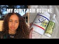 MY CURLY HAIR ROUTINE USING ONLY 2 PRODUCTS (3B/C) !!!