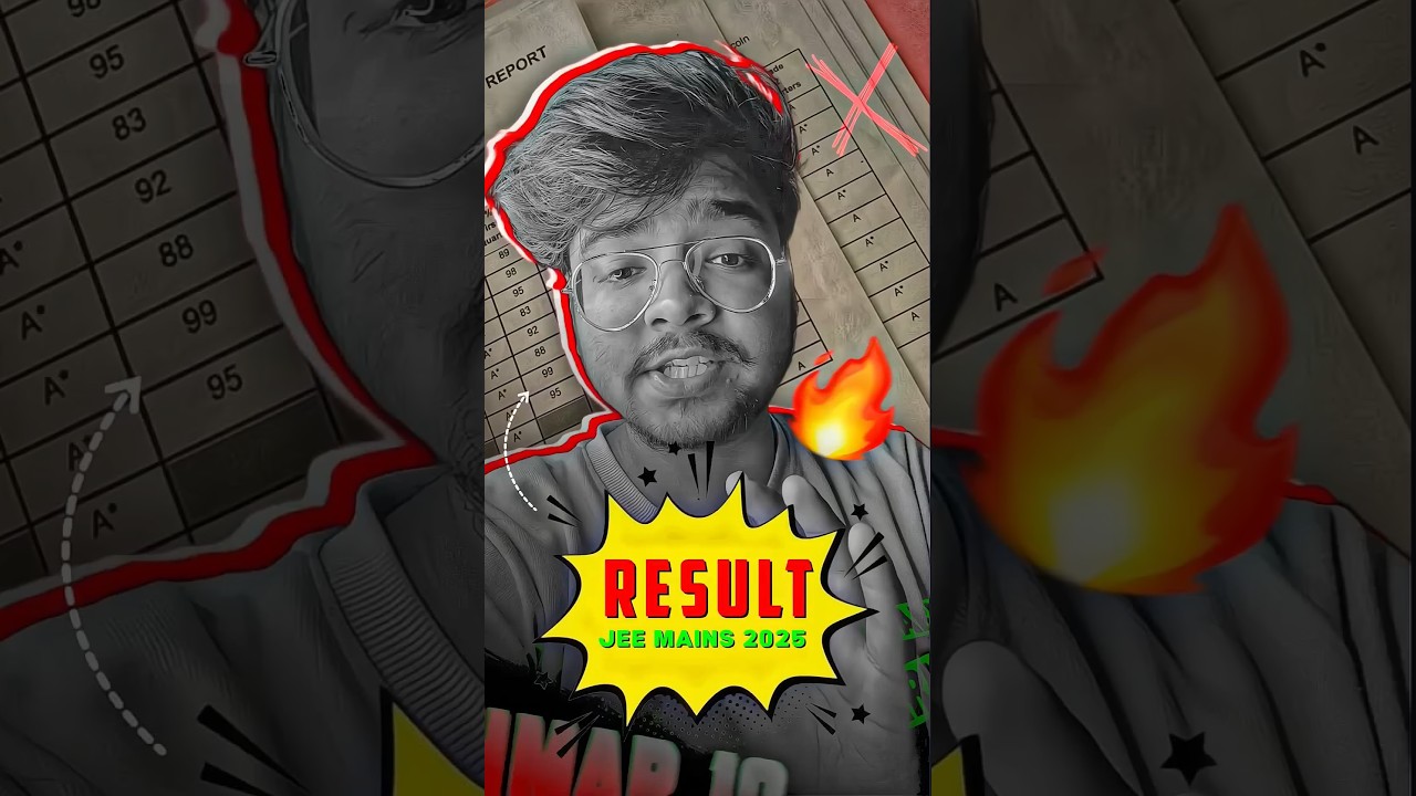 Jee Mains 2025 Result out | 