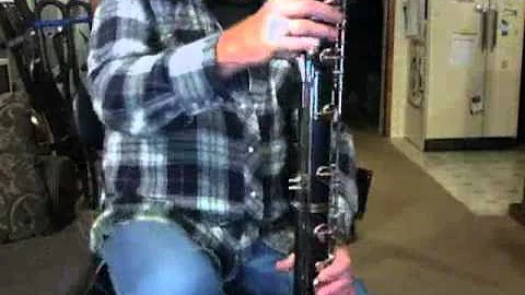 May 5 2013 Test play Leblanc Contrabass Clarinet