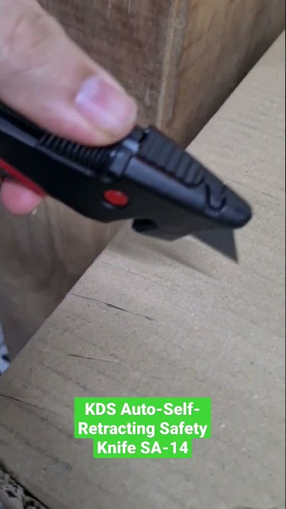 Auto Self Retracting Safety Knife KDS SA-14