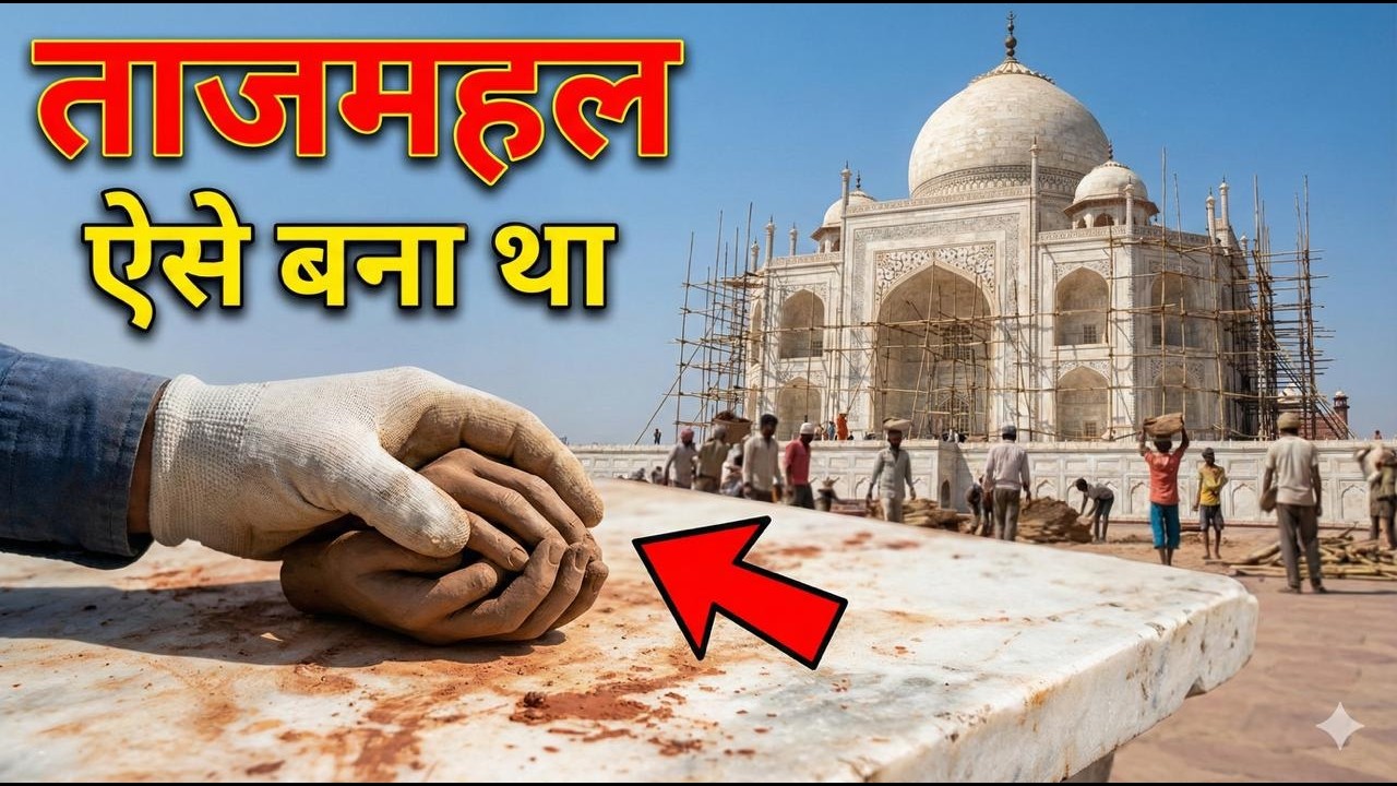 AI से देखो : ताजमहल का निर्माण | AI Documentary on Mughal Engineering