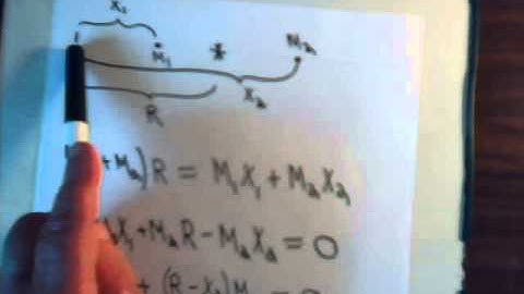 Analytical Mechanics Video 19-A: Angular Momentum, Linear Momentum & Center Of Mass