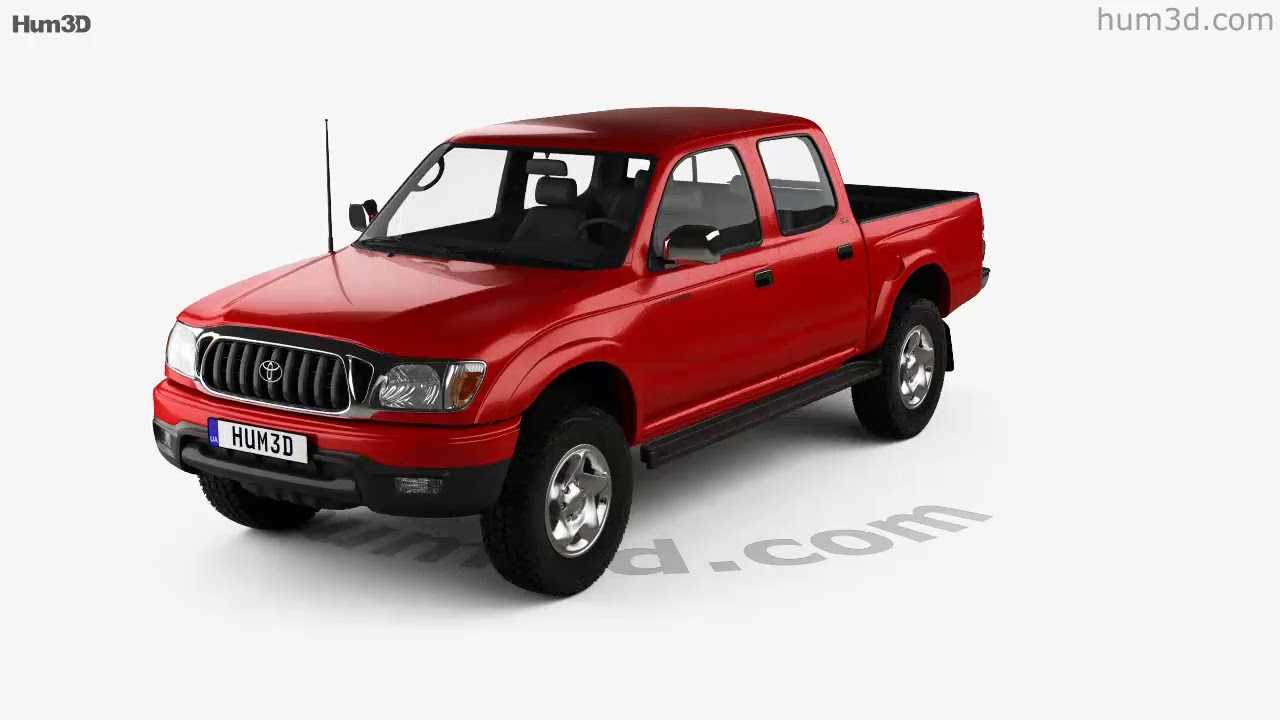 Toyota Tacoma ダブルキャブ Limited 2004 3Dモデル - ダウンロード