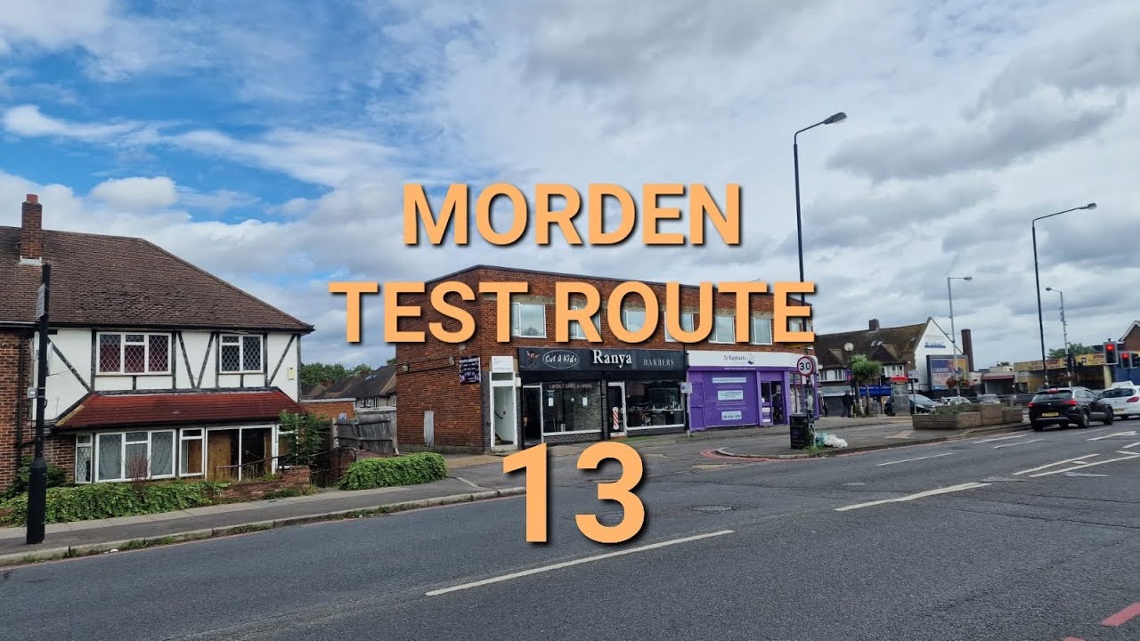 Тестовый маршрут Мордена 13, ускоренная трасса