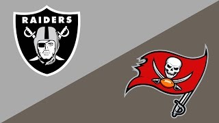 2016 NFL Week 8 Preview: Oakland Raiders/Tampa Bay Buccaneers