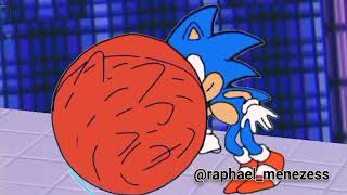 Sonic vs knuckles - Complete fight