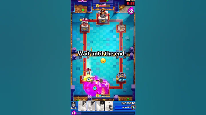 Wait until the end… absolute cinema😮 #clashroyale #edit #lucky #viral ￼