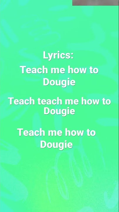 Teach Me How To Dougie Clean Lyrics Song lyrics to teach me how to Dougie - YouTube